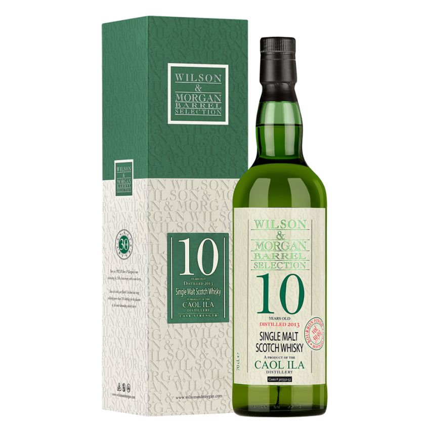 Caol Ila 10 Years Old 30th Anniversary - Wilson & Morgan 【未開栓